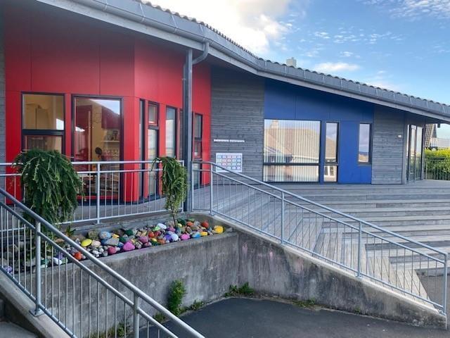 Inngangen til barnehagen